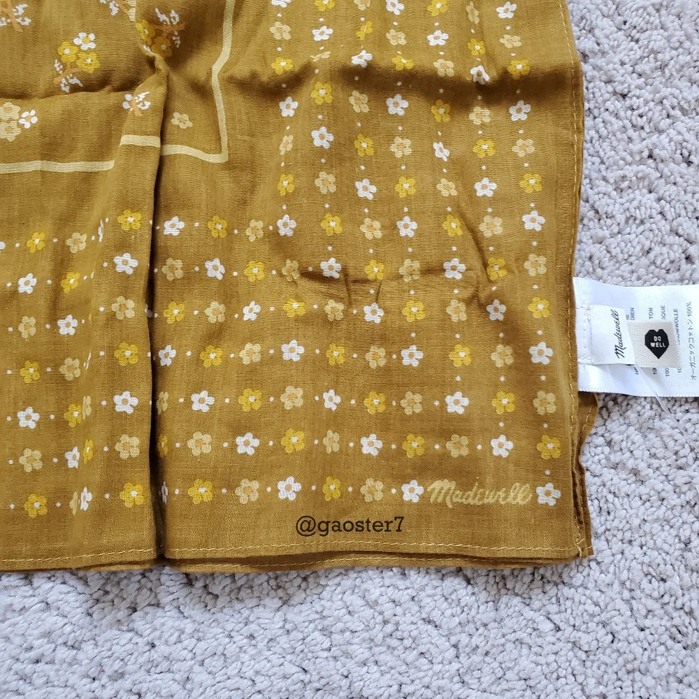 Madewell Organic Cotton Bandana - Picture 4 of 7